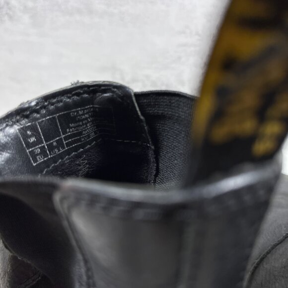 Dr Martens Rometty Leather Platform Chelsea Boots - Women's Size 8 - Black - Picture 10 of 10